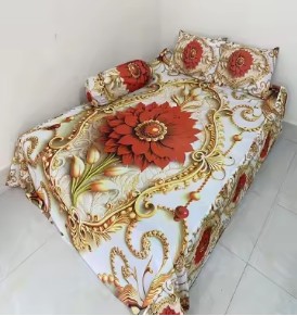 3d printed exclusive premium king size bed sheet