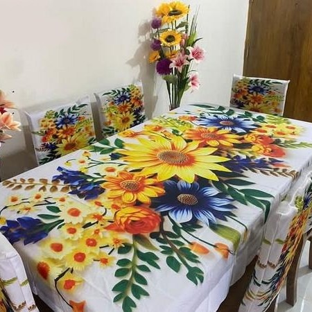 3D Chair Table Cover Code: NTM: 06